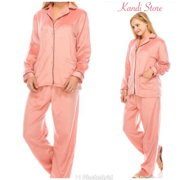 Micro fleece Pink 2 Piece Pajama, Pre-Gift wrapped